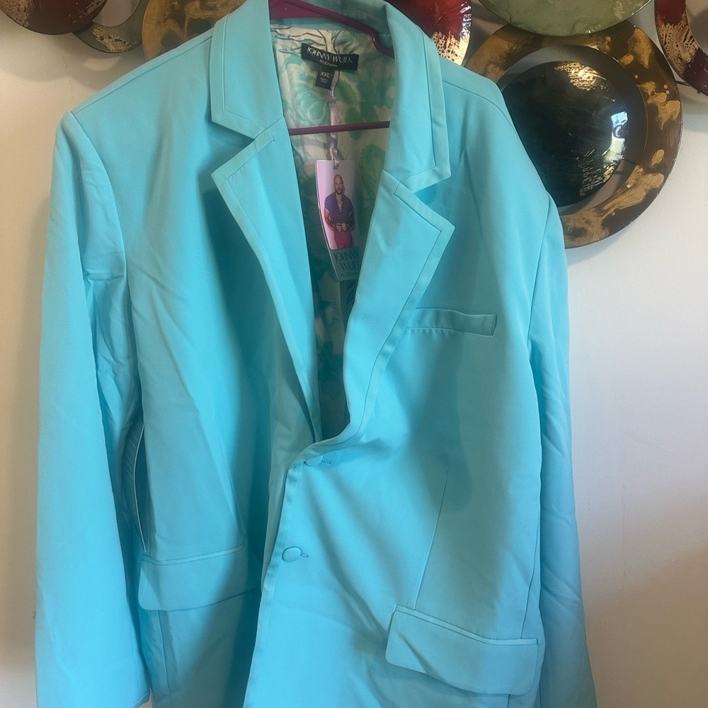 OppoSuits Light Blue Blazer